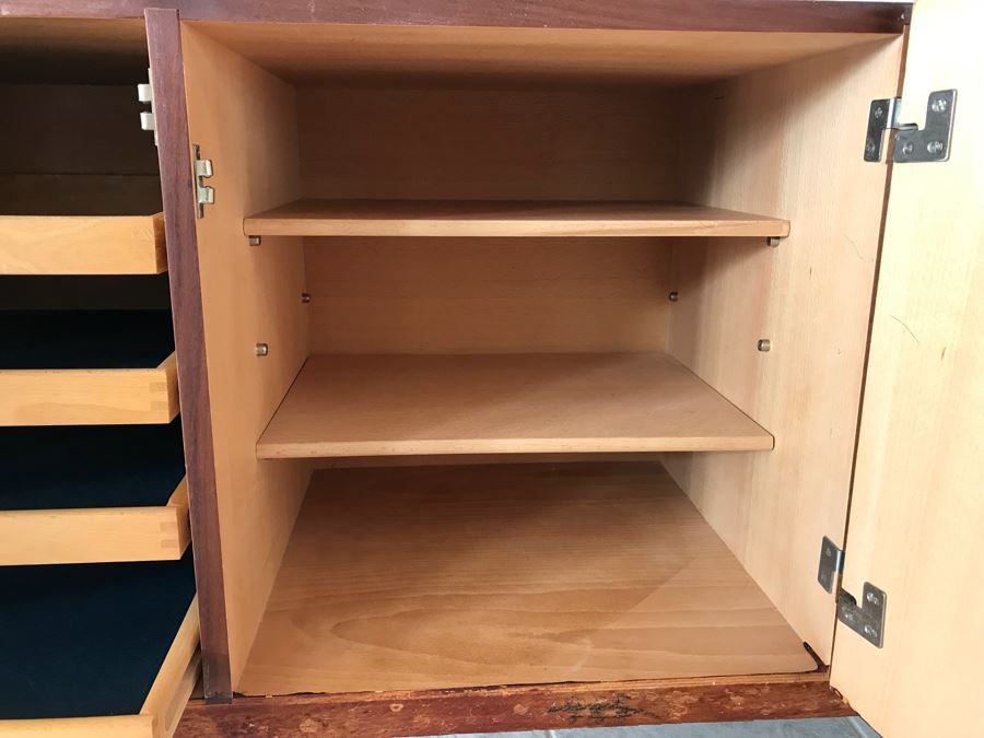 Mid-Century Modern Credenza Cabinet With Metal Legs By STAG Furniture  [Photo 16]