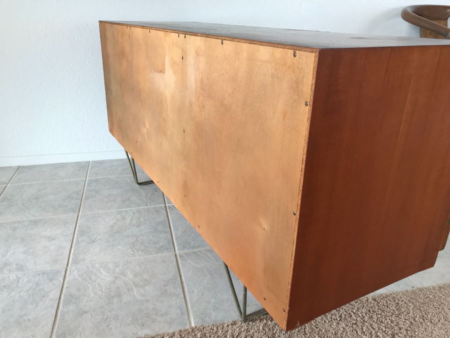 Mid-Century Modern Credenza Cabinet With Metal Legs By STAG Furniture  [Photo 24]