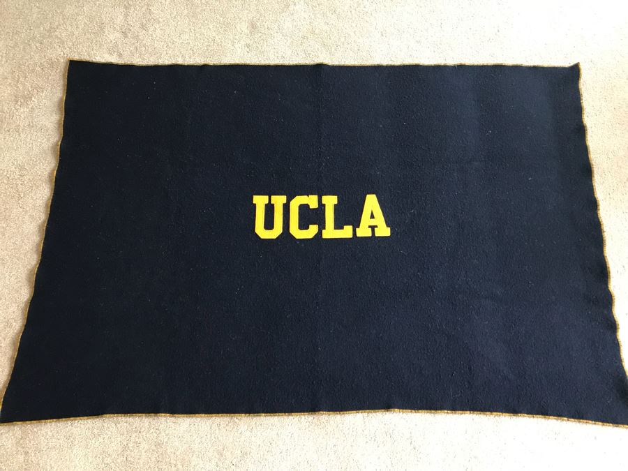 Vintage UCLA Blanket 55'W [Photo 2]
