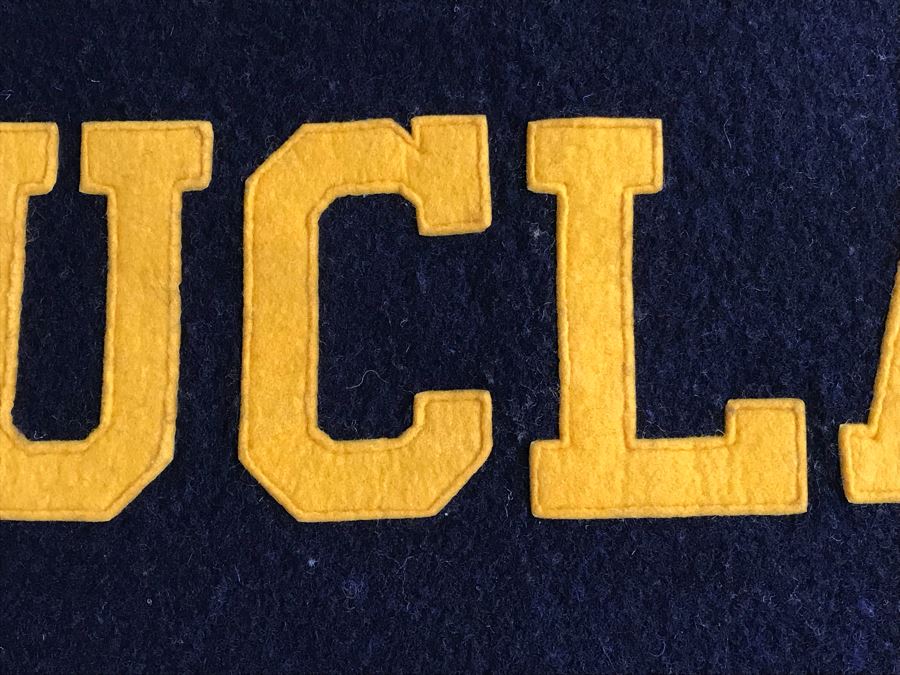 Vintage UCLA Blanket 55'W