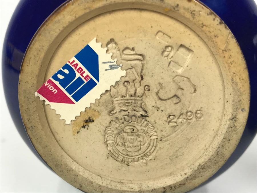 Pair Of Antique Royal Doulton England Vases 2689 3.5'H [Photo 9]