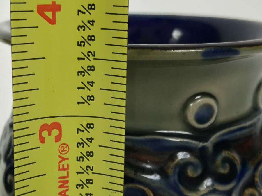 Pair Of Antique Royal Doulton England Jardiniere Pots 6882 3.5'H [Photo 17]