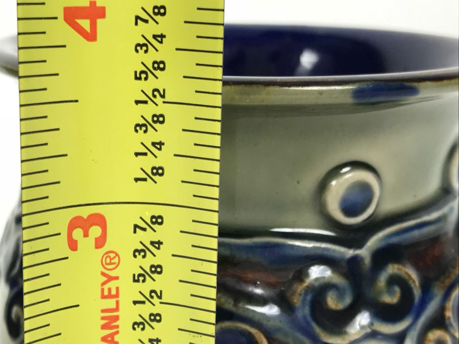 Pair Of Antique Royal Doulton England Jardiniere Pots 6882 3.5'H [Photo 16]