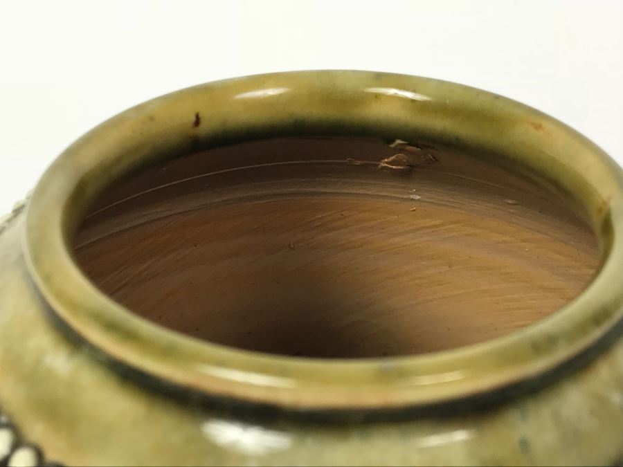 Antique Royal Doulton England Vase Stoneware 8218 7'H [Photo 11]