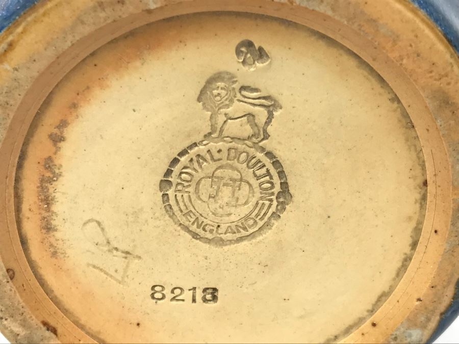 Antique Royal Doulton England Vase Stoneware 8218 7'H [Photo 10]