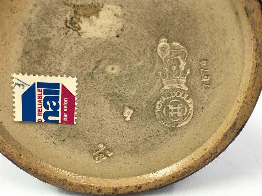 Antique Royal Doulton England Vase Stoneware 7574 11'H [Photo 13]