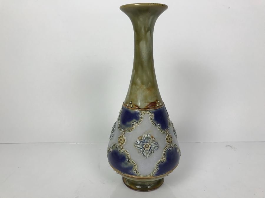 Antique Royal Doulton England Vase Stoneware 8368 11'H [Photo 1]