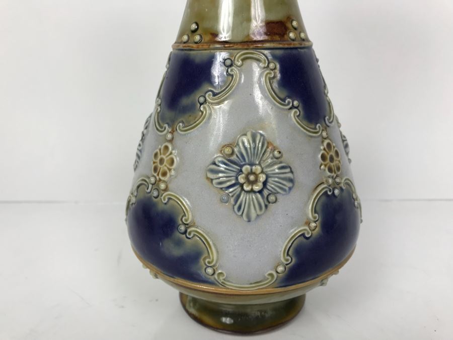 Antique Royal Doulton England Vase Stoneware 8368 11'H