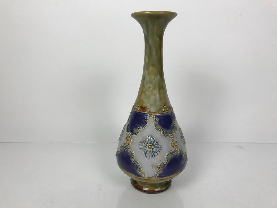 Antique Royal Doulton England Vase Stoneware 8368 11'H