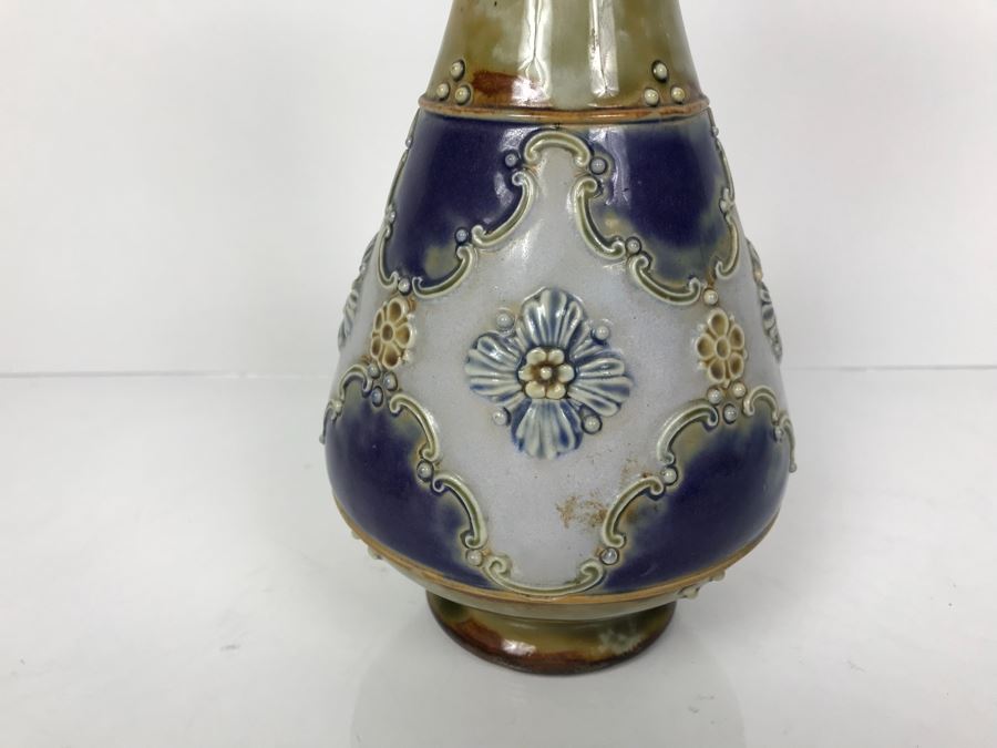 Antique Royal Doulton England Vase Stoneware 8368 11'H