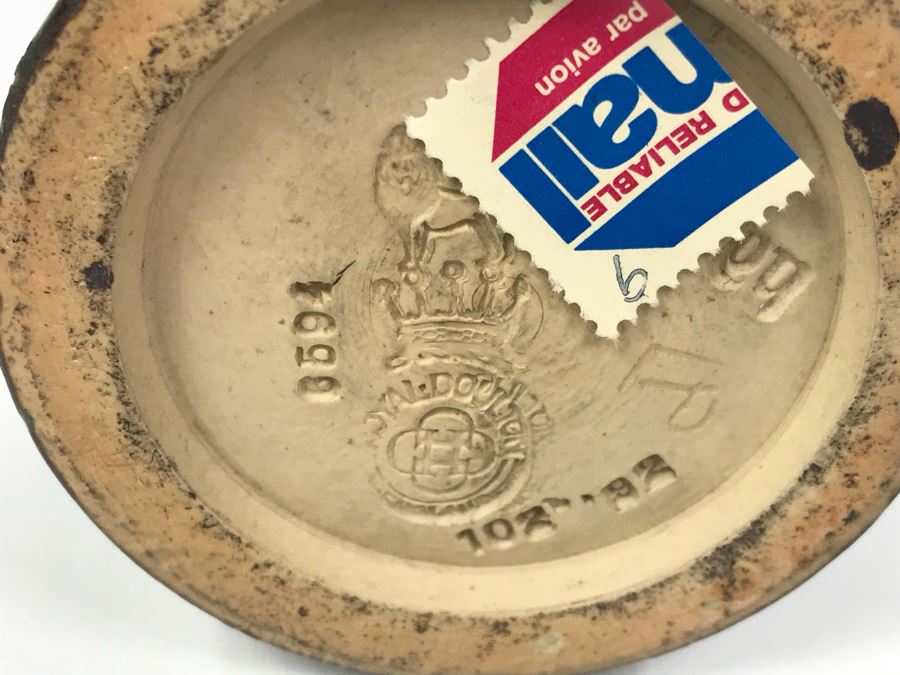 Antique Royal Doulton England Vase Stoneware 6594 10'H [Photo 10]