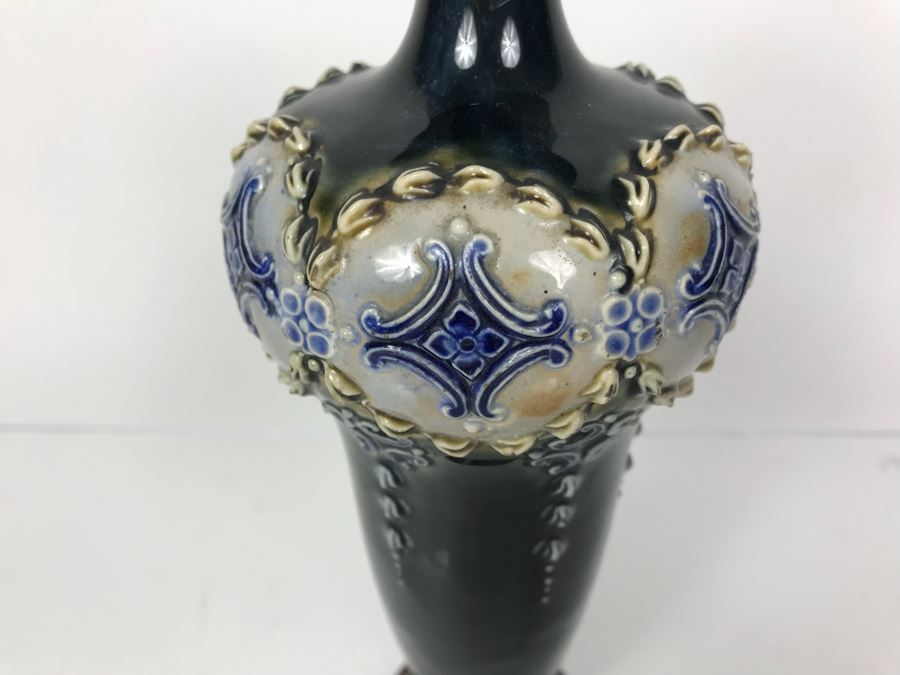 Antique Royal Doulton England Vase Stoneware 6594 10'H [Photo 5]