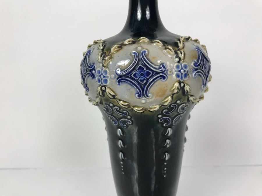 Antique Royal Doulton England Vase Stoneware 6594 10'H [Photo 6]