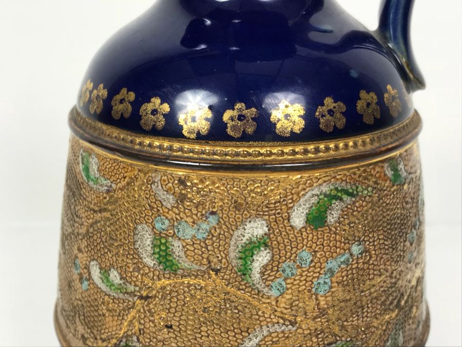 Antique Royal Doulton England Jug Pitcher Stoneware 7380 7.25'H [Photo 5]