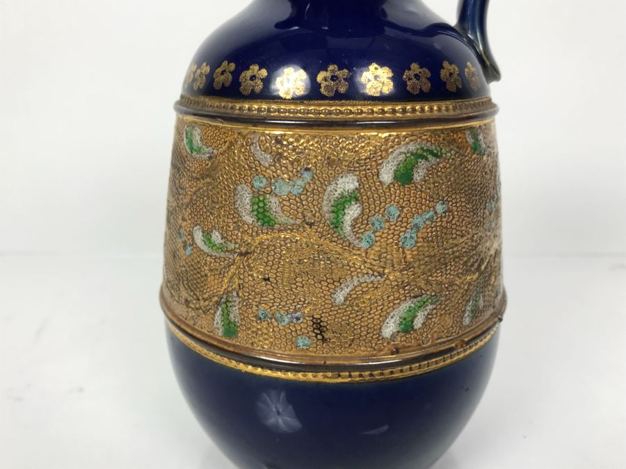 Antique Royal Doulton England Jug Pitcher Stoneware 7380 7.25'H [Photo 3]