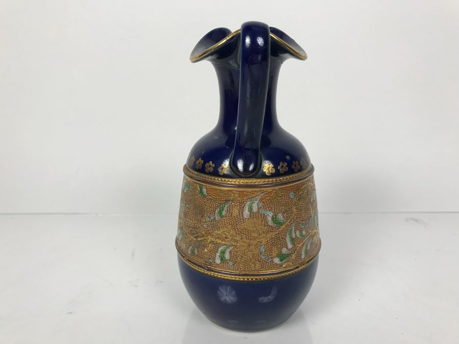 Antique Royal Doulton England Jug Pitcher Stoneware 7380 7.25'H [Photo 10]