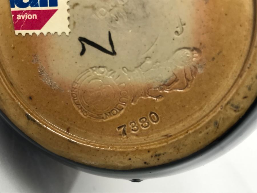 Antique Royal Doulton England Jug Pitcher Stoneware 7380 7.25'H [Photo 15]