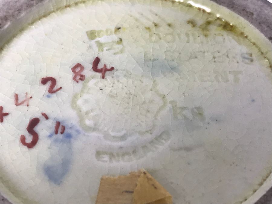 Antique Doulton Lambeth England Doulton Slater's Patent Vase Stoneware 9.5'H [Photo 20]