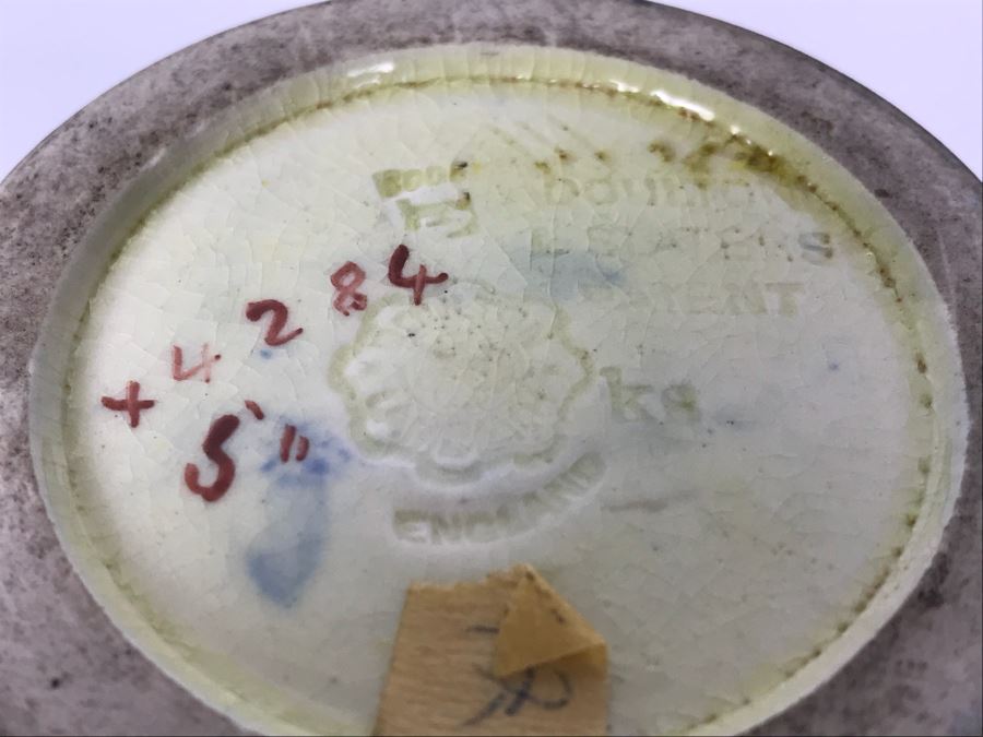 Antique Doulton Lambeth England Doulton Slater's Patent Vase Stoneware 9.5'H [Photo 17]