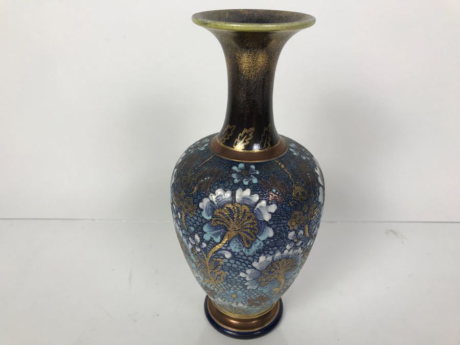 Antique Doulton Lambeth England Doulton Slater's Patent Vase Stoneware ...