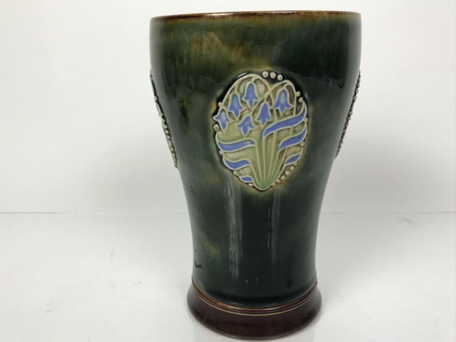 Antique Royal Doulton England Vase Stoneware 8112A 7.5'H [Photo 7]