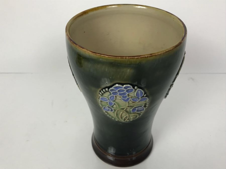 Antique Royal Doulton England Vase Stoneware 8112A 7.5'H [Photo 11]