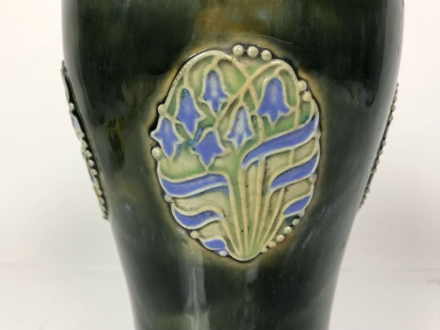 Antique Royal Doulton England Vase Stoneware 8112A 7.5'H [Photo 4]