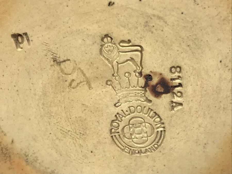 Antique Royal Doulton England Vase Stoneware 8112A 7.5'H [Photo 13]