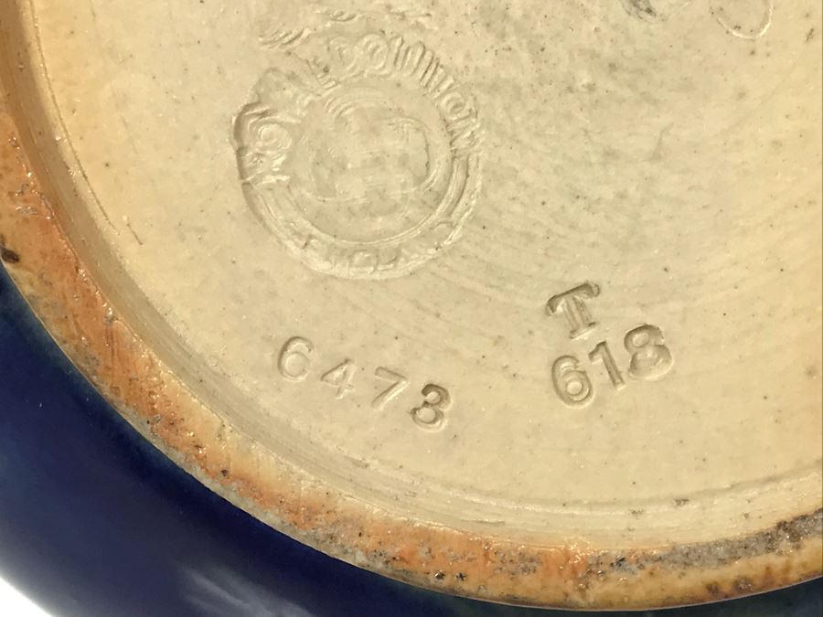 Antique Royal Doulton England Vase Stoneware 6473 6.25'H [Photo 11]