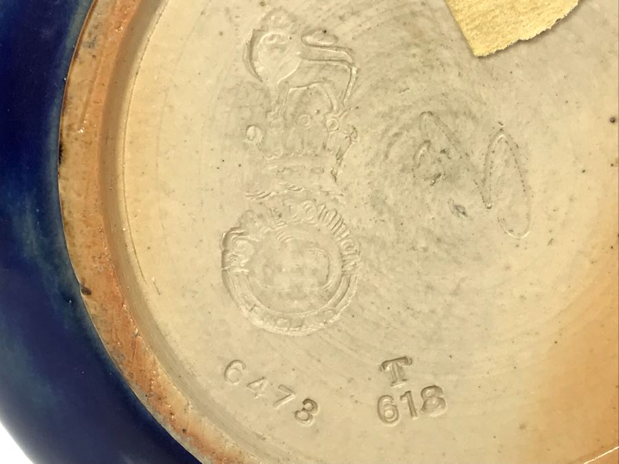 Antique Royal Doulton England Vase Stoneware 6473 6.25'H [Photo 10]