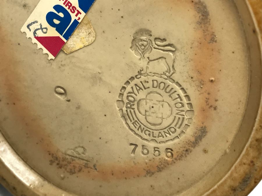 Antique Royal Doulton England Vase Stoneware 7556 6'H [Photo 6]