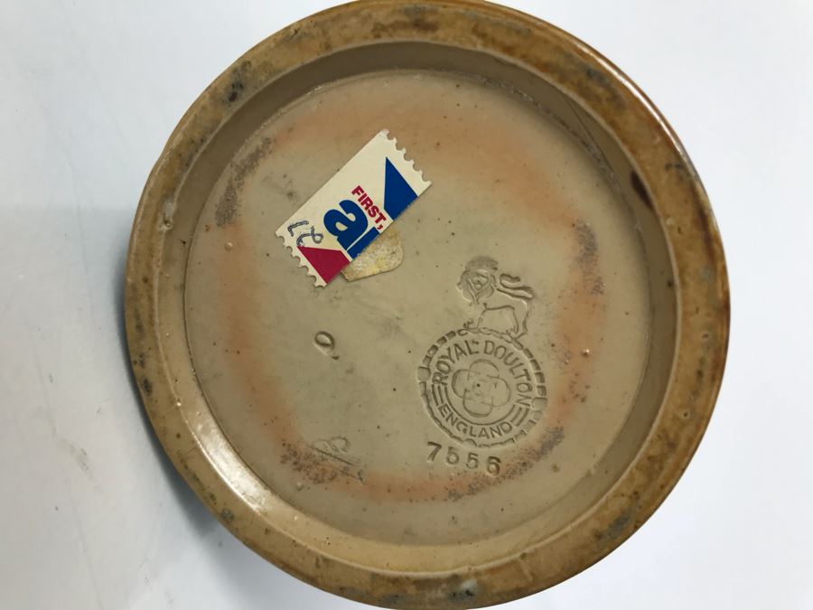 Antique Royal Doulton England Vase Stoneware 7556 6'H [Photo 5]