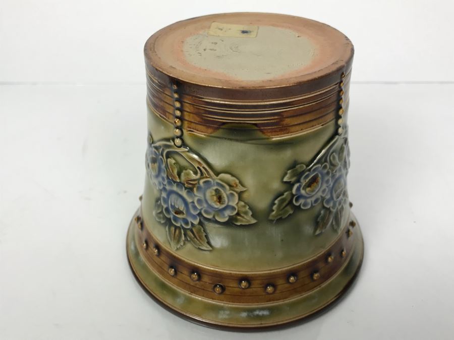 Antique Royal Doulton England Jardiniere Pot Stoneware 6655 3.75'H [Photo 7]