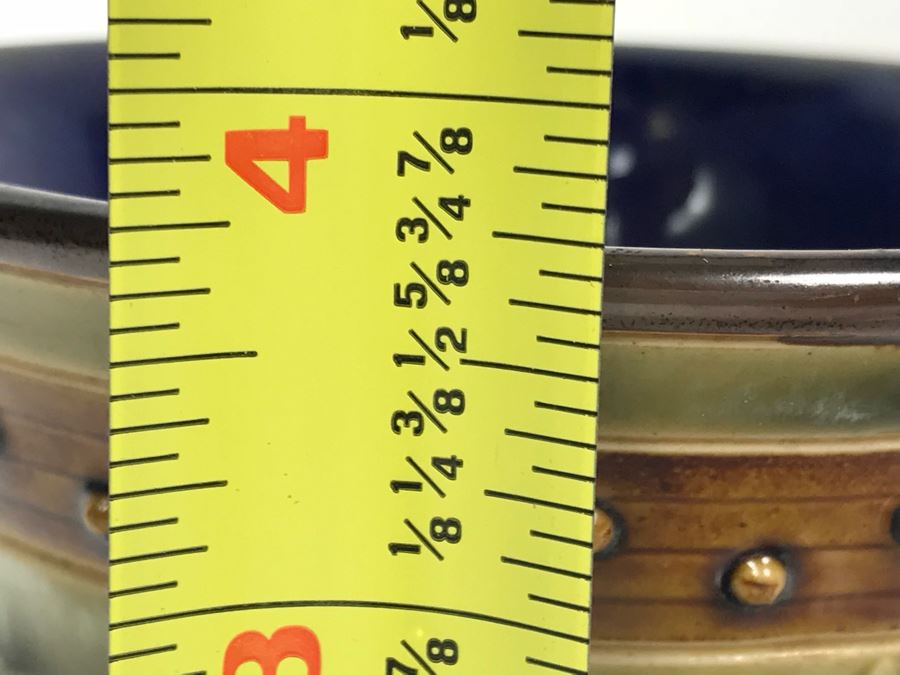 Antique Royal Doulton England Jardiniere Pot Stoneware 6655 3.75'H [Photo 10]