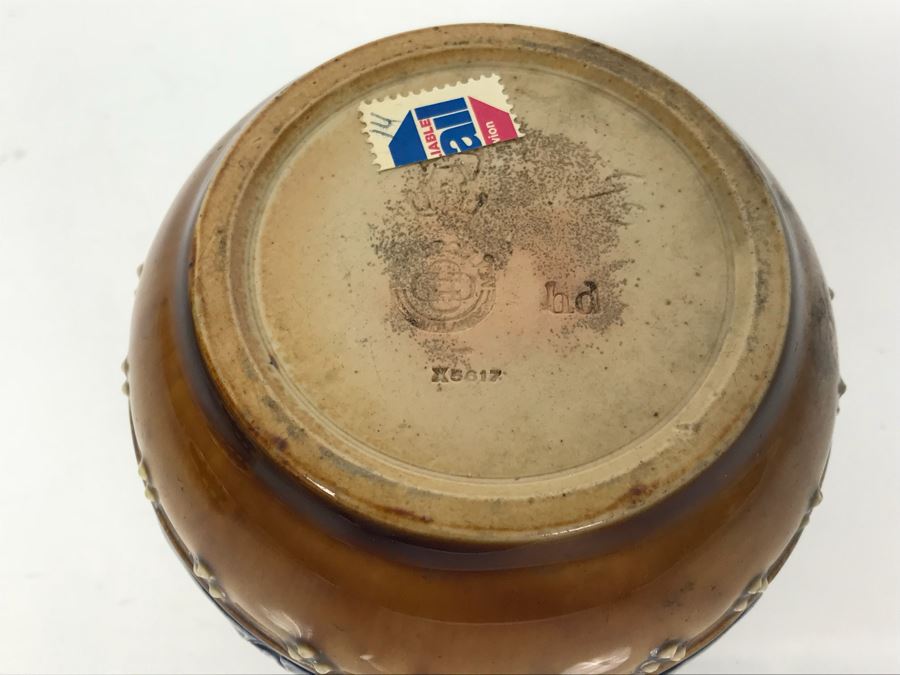 Antique Royal Doulton England Jardiniere Pot Stoneware X5617 3'H [Photo 12]