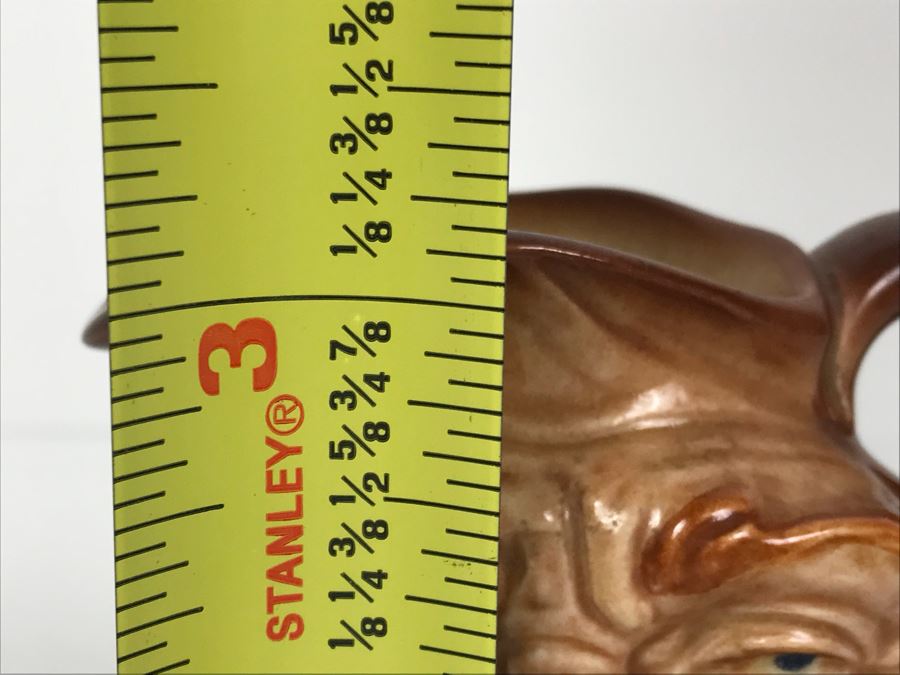 Vintage Royal Doulton England Small Toby Mug Pitcher John Barleycorn Old Lad 3'H [Photo 11]