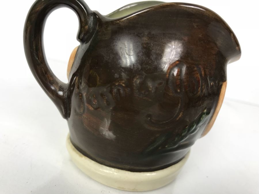 Vintage Royal Doulton England Small Toby Mug Pitcher Farmer John 3'H [Photo 4]