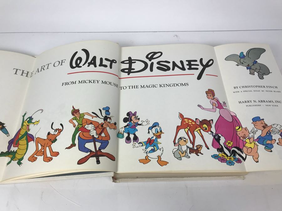 Vintage 1973 First Edition Hardcover Book The Art Of Walt Disney From Mickey Mouse To The Magic Kingdoms [Photo 5]