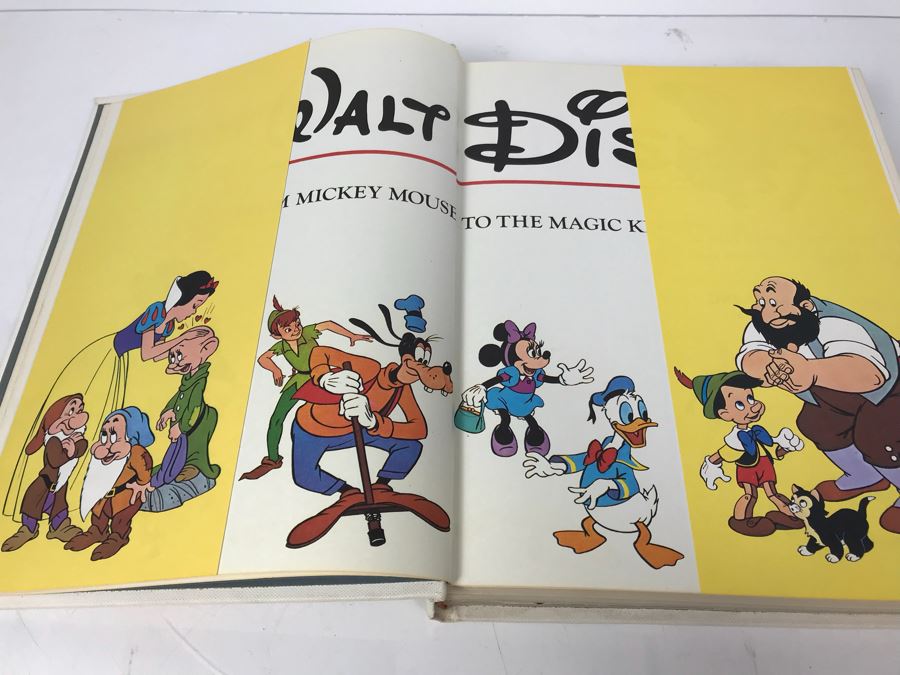 Vintage 1973 First Edition Hardcover Book The Art Of Walt Disney From Mickey Mouse To The Magic Kingdoms [Photo 4]