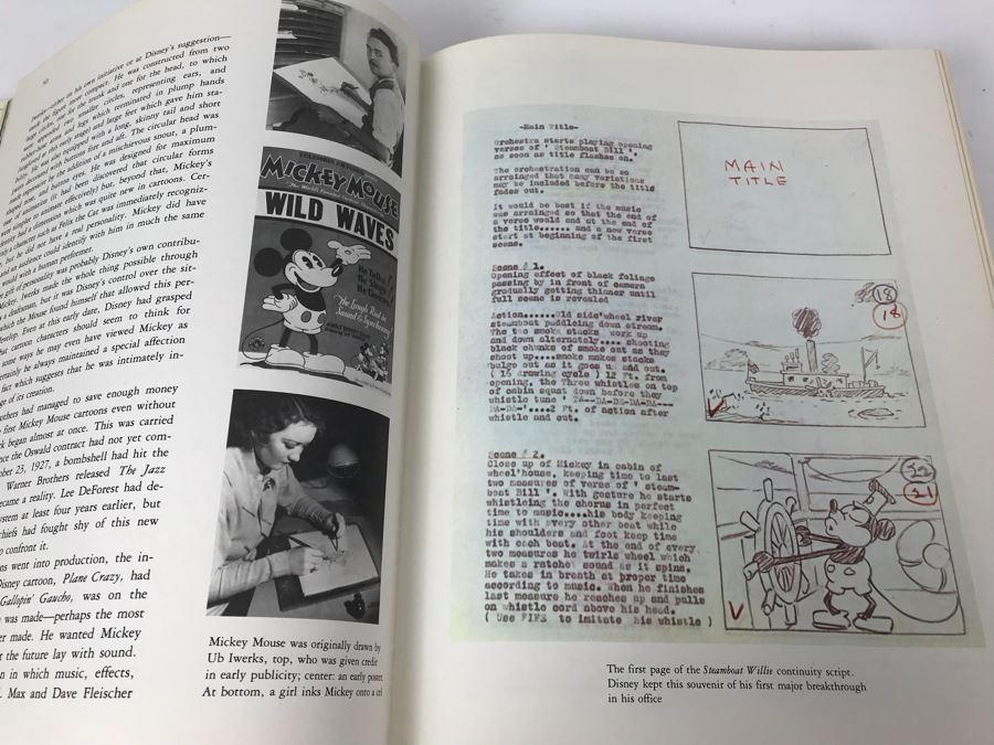 Vintage 1973 First Edition Hardcover Book The Art Of Walt Disney From Mickey Mouse To The Magic Kingdoms [Photo 17]