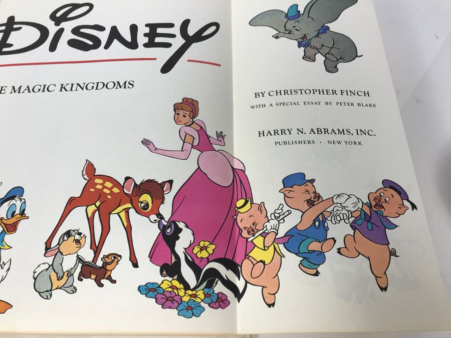 Vintage 1973 First Edition Hardcover Book The Art Of Walt Disney From Mickey Mouse To The Magic Kingdoms [Photo 6]