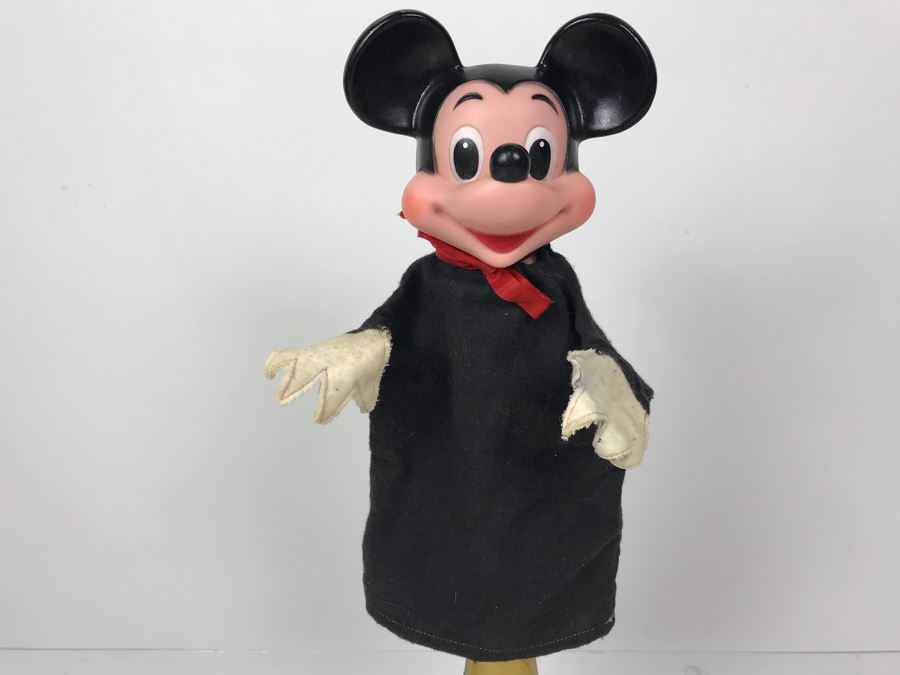 Vintage Mickey Mouse Walt Disney Hand Puppet