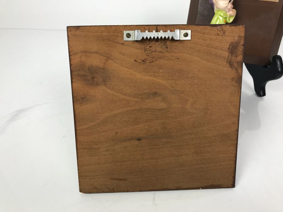 Vintage Fulton Burley Plaque Awards With Figurines For Promoting Walt Disney Movies 'DUMBO' 1976 And 'Snow White' 1975 (Stands Not Included) [Photo 10]