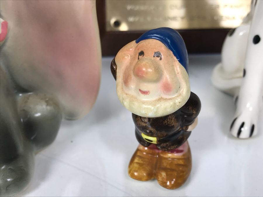 Vintage Fulton Burley Plaque Awards With Figurines For Promoting Walt Disney Movies 'Pinocchio' 1978 And 'Peter Pan' And Other Characters [Photo 6]