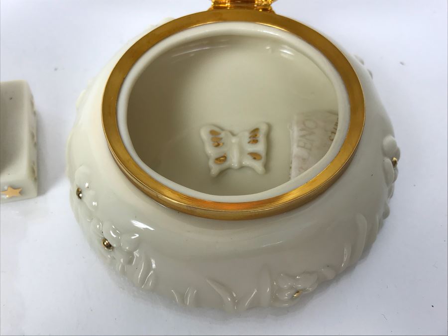 LENOX Limited Edition Disney Figurines: Mickey And Minnie's 75th Anniversay Treasure Box Featuring Mickey Mouse, Mickey And Minnie's 75th Anniversay Treasure Box Featuring Minnie Mouse And Bambi's 60th Anniversary Treasure Box [Photo 6]