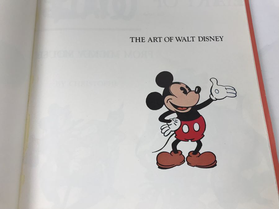 Vintage 1975 Book The Art Of Walt Disney From Mickey Mouse To The Magic Kingdoms [Photo 3]