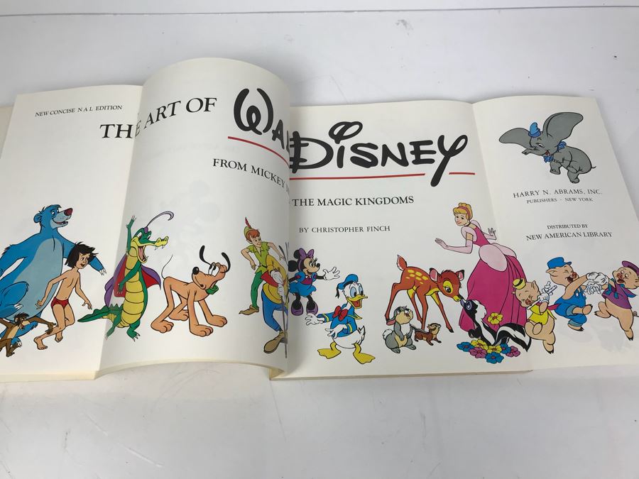 Vintage 1975 Book The Art Of Walt Disney From Mickey Mouse To The Magic Kingdoms [Photo 4]