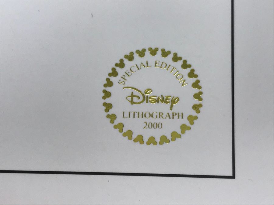 Collection Of (10) Exclusive 'Special Edition' Disney Lithographs 'Mickey And Minnie' For Participating In The Disney Shareholder Conversion Opportunity [Photo 6]