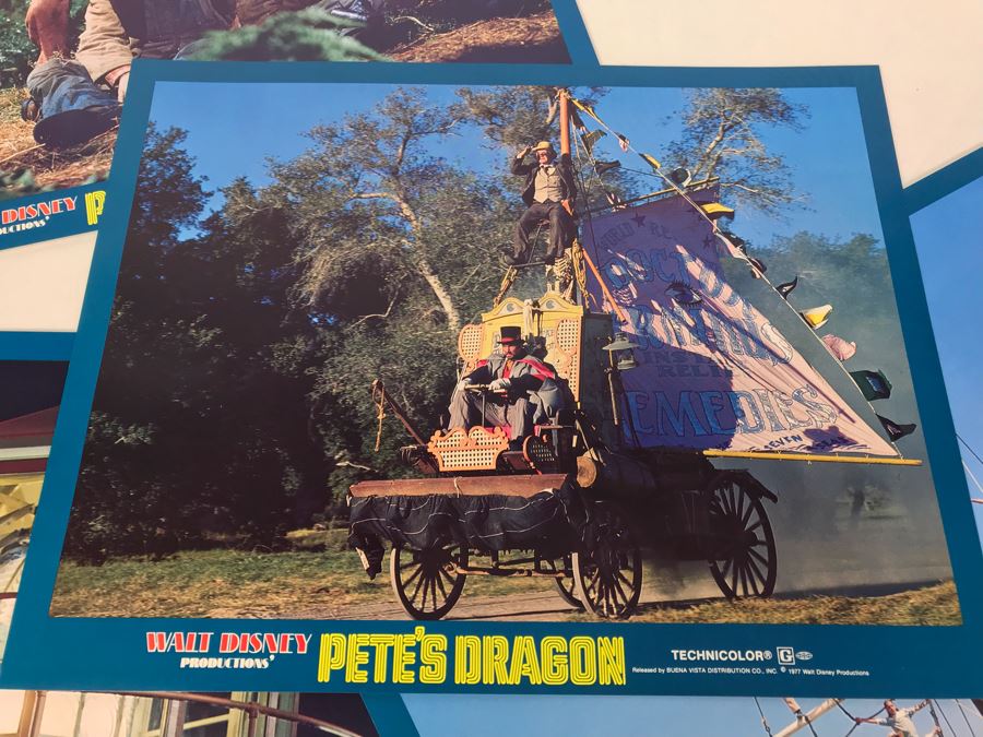 Walt Disney Productions' Pete's Dragon (8) 11 X 14 Full Color Scenes From Movie And Pete's Dragon Movie Program [Photo 12]