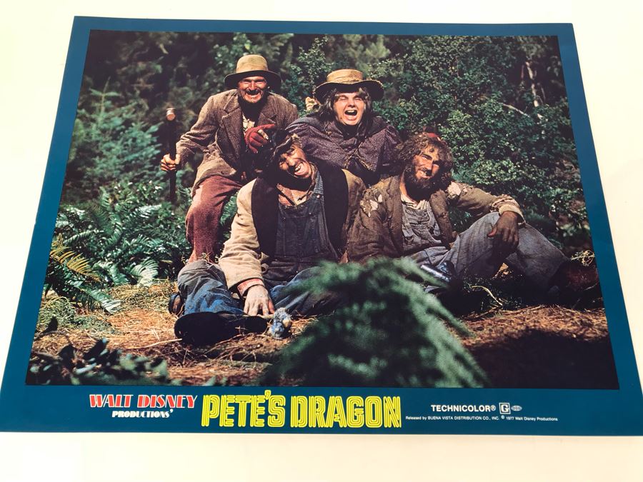 Walt Disney Productions' Pete's Dragon (8) 11 X 14 Full Color Scenes From Movie And Pete's Dragon Movie Program [Photo 16]